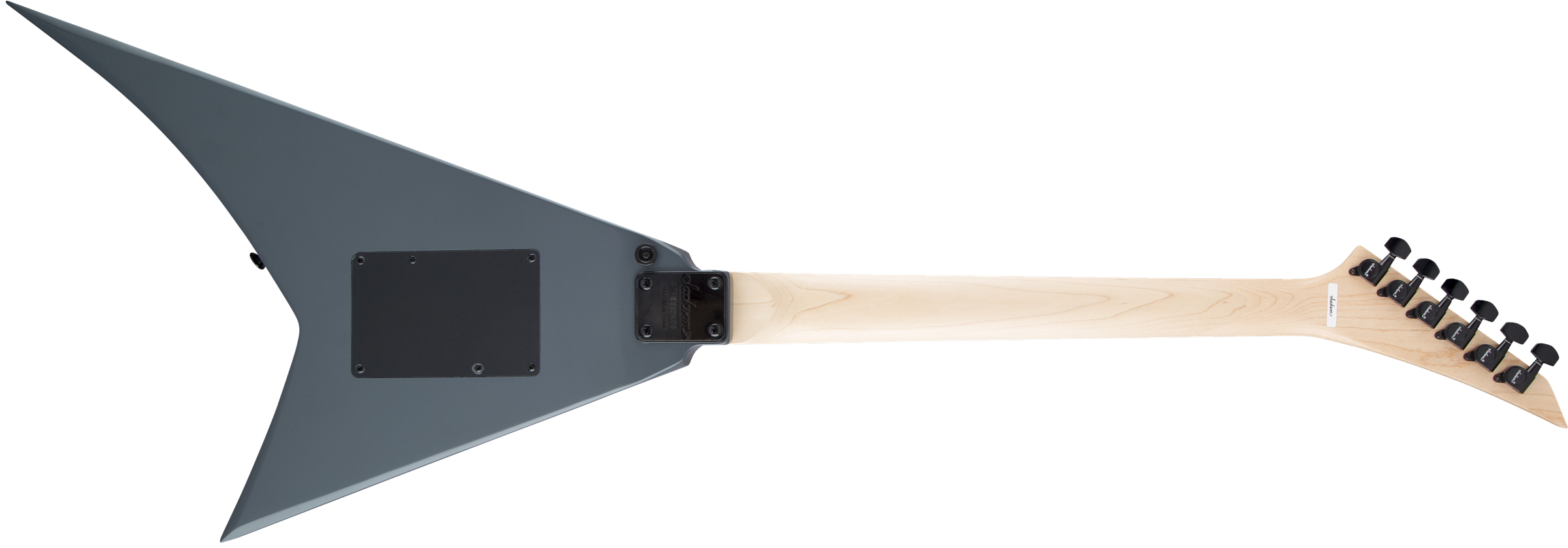 JS Series Rhoads JS32 LH, Amaranth Fingerboard, Satin Gray背面画像 JS Series Rhoads JS32 LH, Amaranth Fingerboard, Satin Gray背面画像