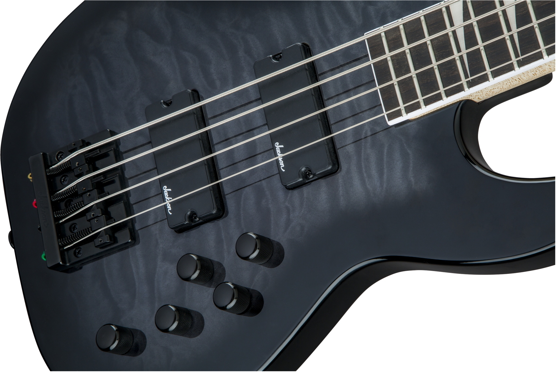 JS Series Concert Bass JS3Q, Amaranth Fingerboard, Transparent Black Burst追加画像 JS Series Concert Bass JS3Q, Amaranth Fingerboard, Transparent Black Burst追加画像