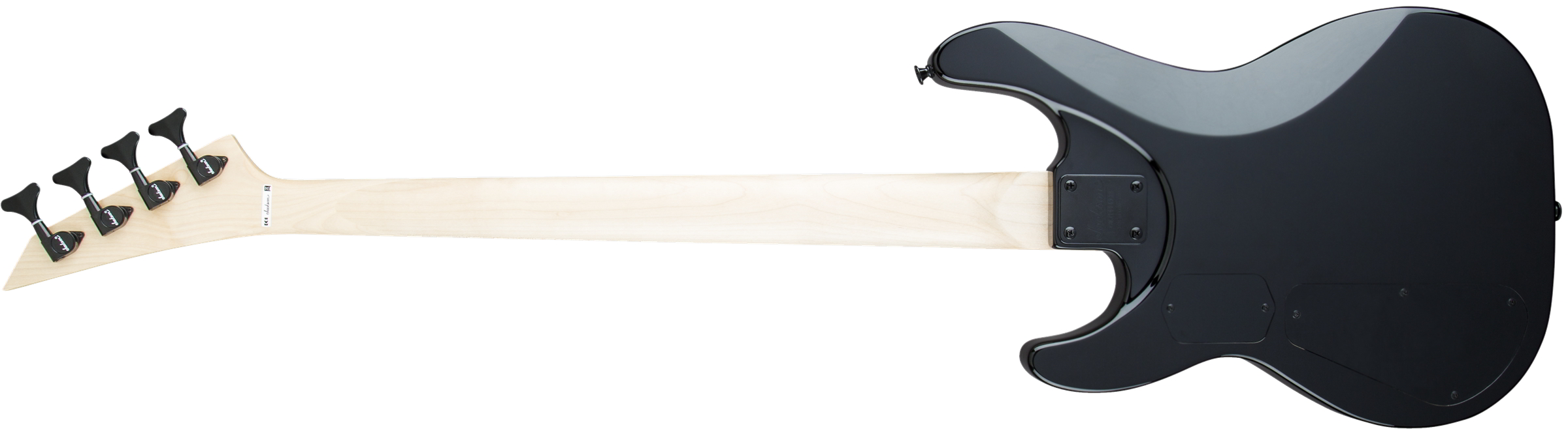 JS Series Concert Bass JS3Q, Amaranth Fingerboard, Transparent Black Burst背面画像 JS Series Concert Bass JS3Q, Amaranth Fingerboard, Transparent Black Burst背面画像