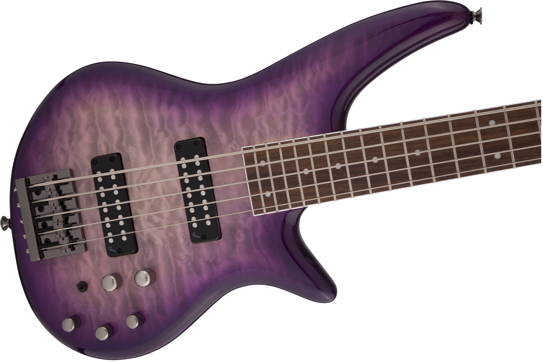 JS Series Spectra Bass JS3QV, Laurel Fingerboard, Purple Phaze追加画像 JS Series Spectra Bass JS3QV, Laurel Fingerboard, Purple Phaze追加画像