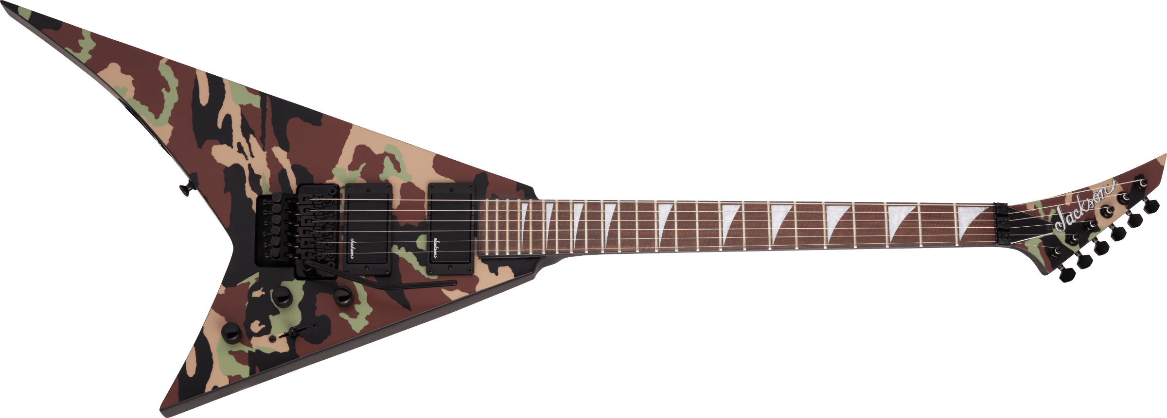 X Series Rhoads RRX24 Camo, Laurel Fingerboard, Woodland Camo追加画像 X Series Rhoads RRX24 Camo, Laurel Fingerboard, Woodland Camo追加画像