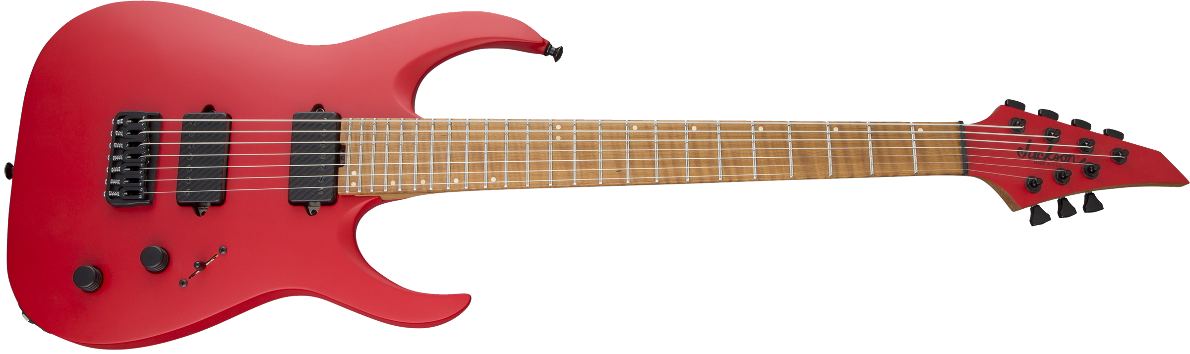 USA Signature Misha Mansoor Juggernaut HT7, Caramelized Flame Maple Fingerboard, Satin Red追加画像 USA Signature Misha Mansoor Juggernaut HT7, Caramelized Flame Maple Fingerboard, Satin Red追加画像
