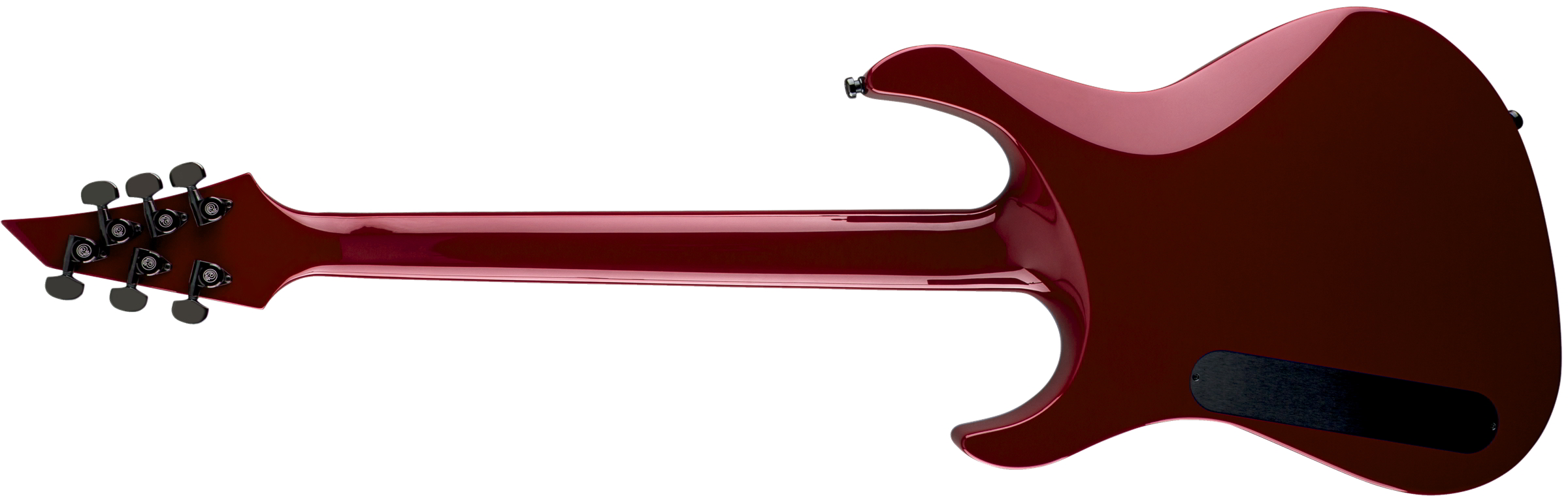 USA Signature Chris Broderick Soloist HT6, Ebony Fingerboard, Transparent Red背面画像 USA Signature Chris Broderick Soloist HT6, Ebony Fingerboard, Transparent Red背面画像