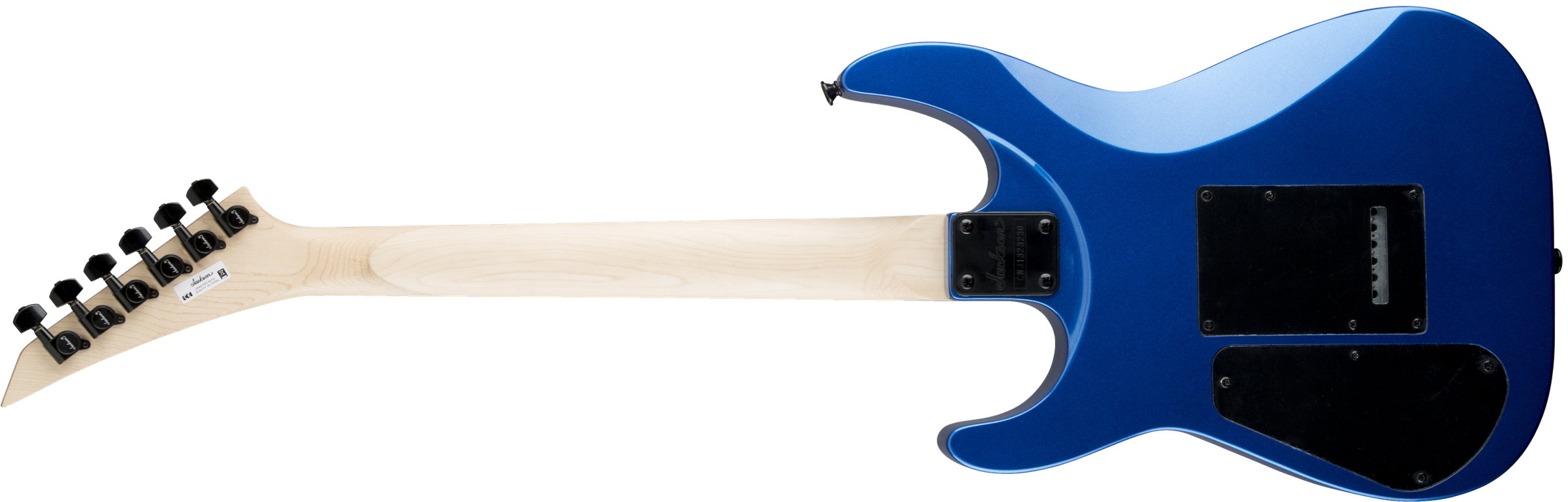 JS Series Dinky JS11, Amaranth Fingerboard, Metallic Blue背面画像 JS Series Dinky JS11, Amaranth Fingerboard, Metallic Blue背面画像
