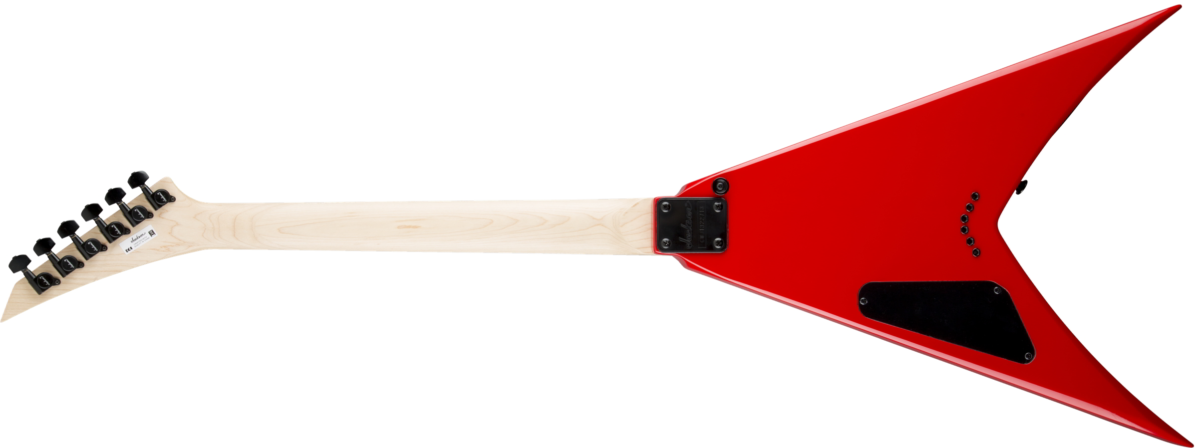 JS Series King V JS32T, Amaranth Fingerboard, Ferrari Red背面画像 JS Series King V JS32T, Amaranth Fingerboard, Ferrari Red背面画像