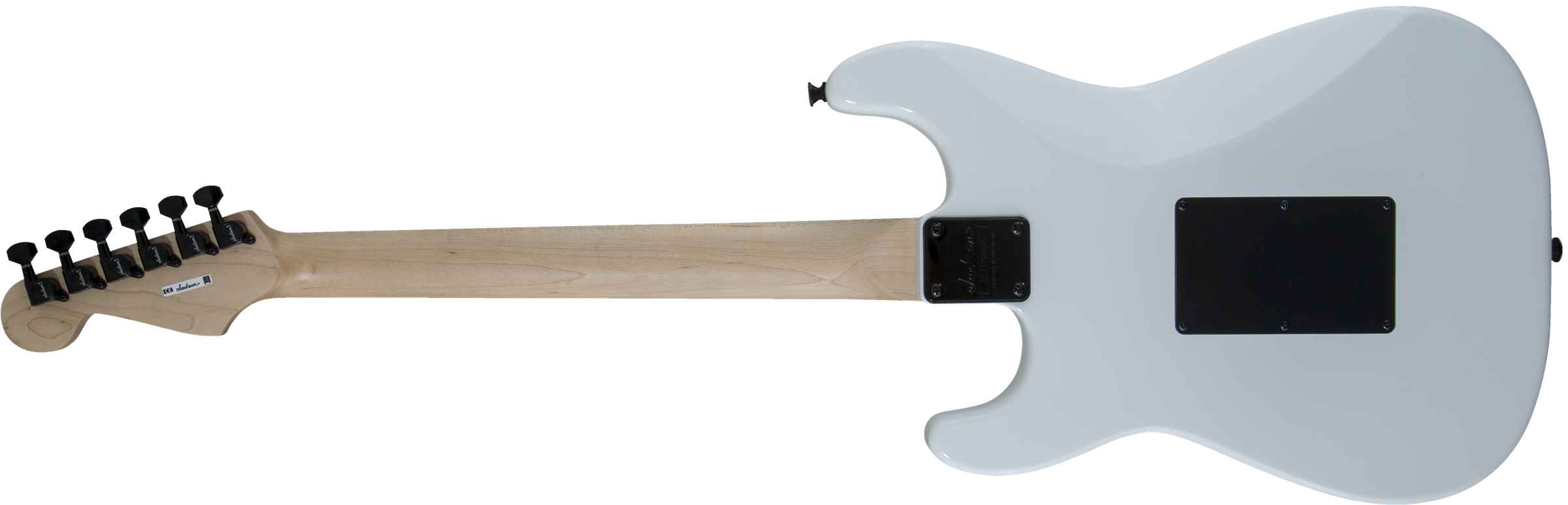 X Series Signature Adrian Smith SDXM, Maple Fingerboard, Snow White with White Pickguard背面画像 X Series Signature Adrian Smith SDXM, Maple Fingerboard, Snow White with White Pickguard背面画像