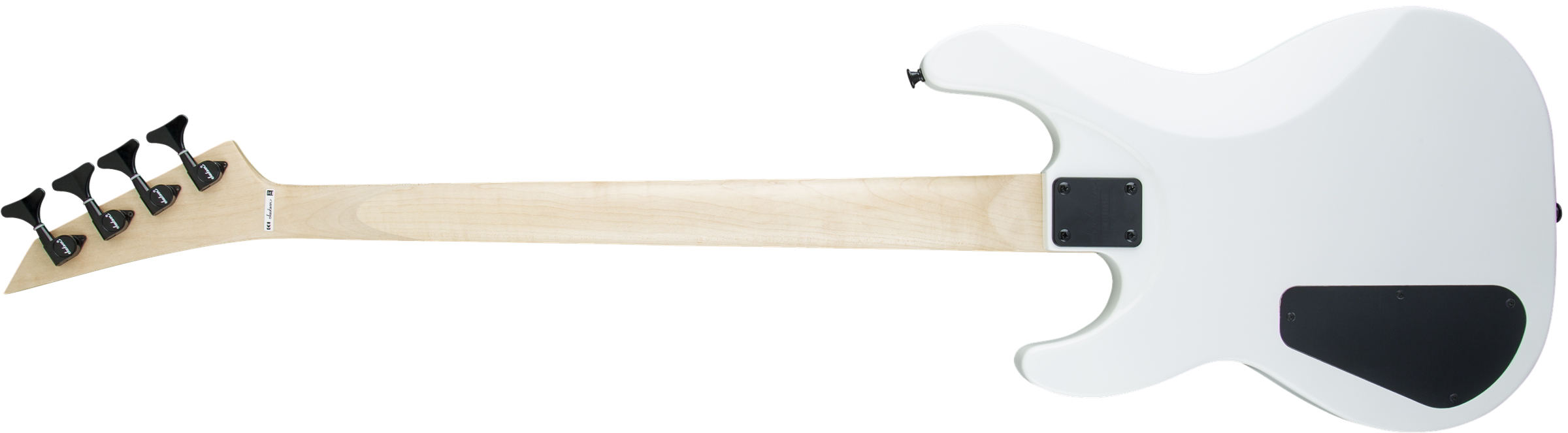 JS Series Concert Bass JS2, Amaranth Fingerboard, Snow White背面画像 JS Series Concert Bass JS2, Amaranth Fingerboard, Snow White背面画像
