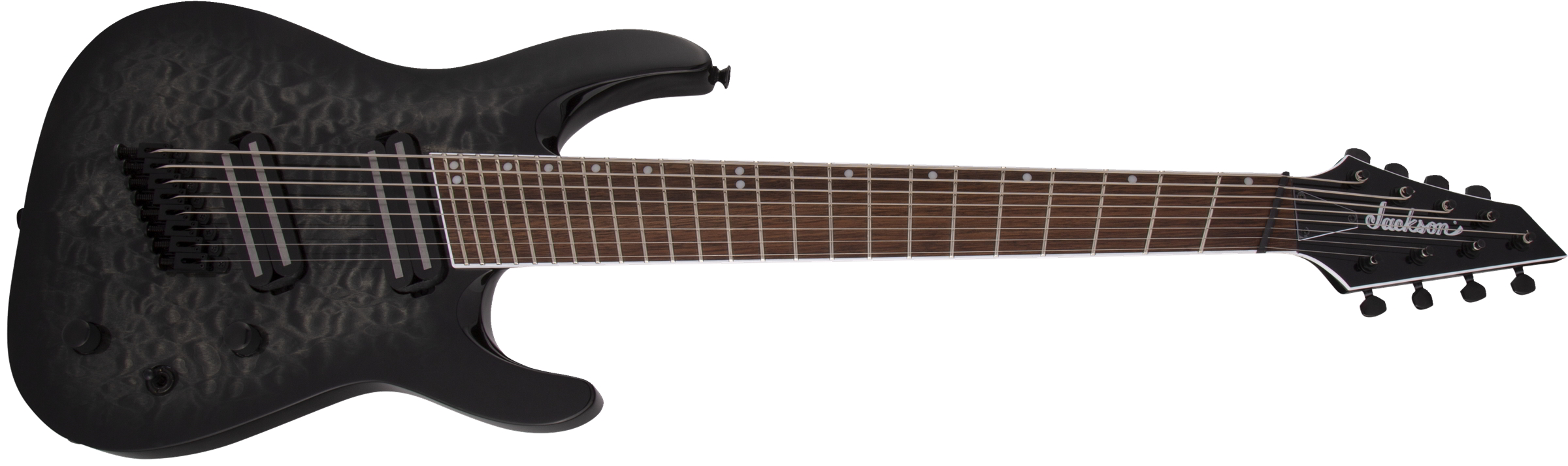 X Series Soloist Arch Top SLATX8Q MS, Laurel Fingerboard, Multi-Scale, Transparent Black Burst追加画像 X Series Soloist Arch Top SLATX8Q MS, Laurel Fingerboard, Multi-Scale, Transparent Black Burst追加画像