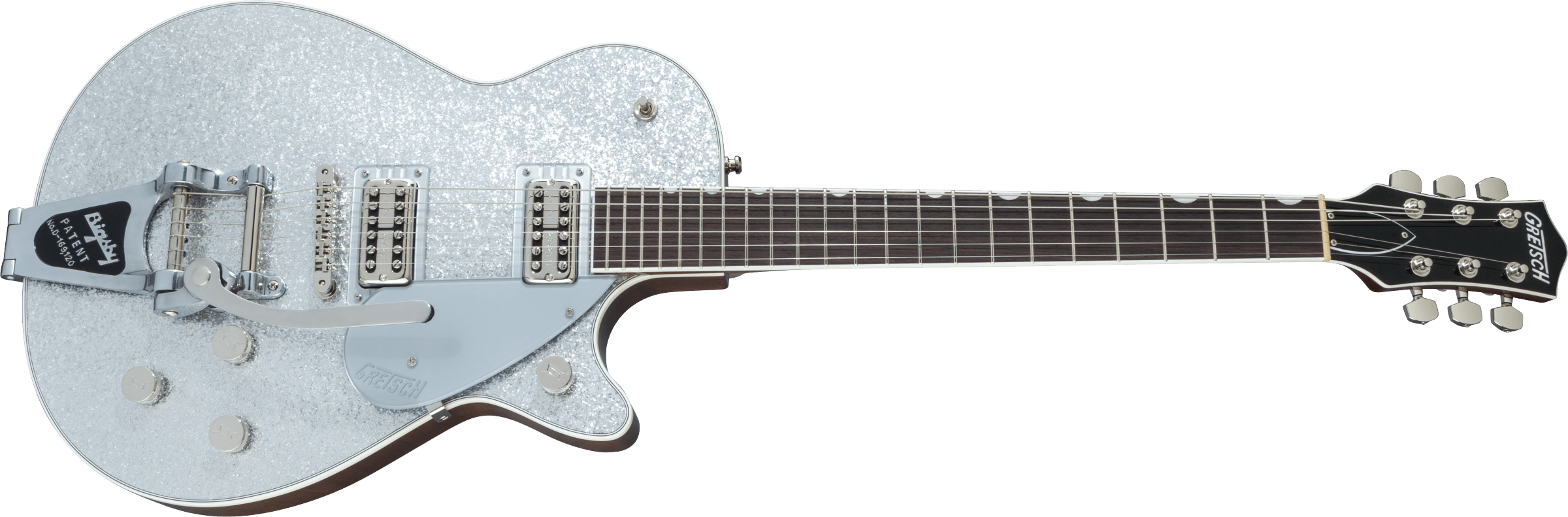 G6129T Players Edition Jet FT with Bigsby, Rosewood Fingerboard, Silver Sparkle追加画像 G6129T Players Edition Jet FT with Bigsby, Rosewood Fingerboard, Silver Sparkle追加画像