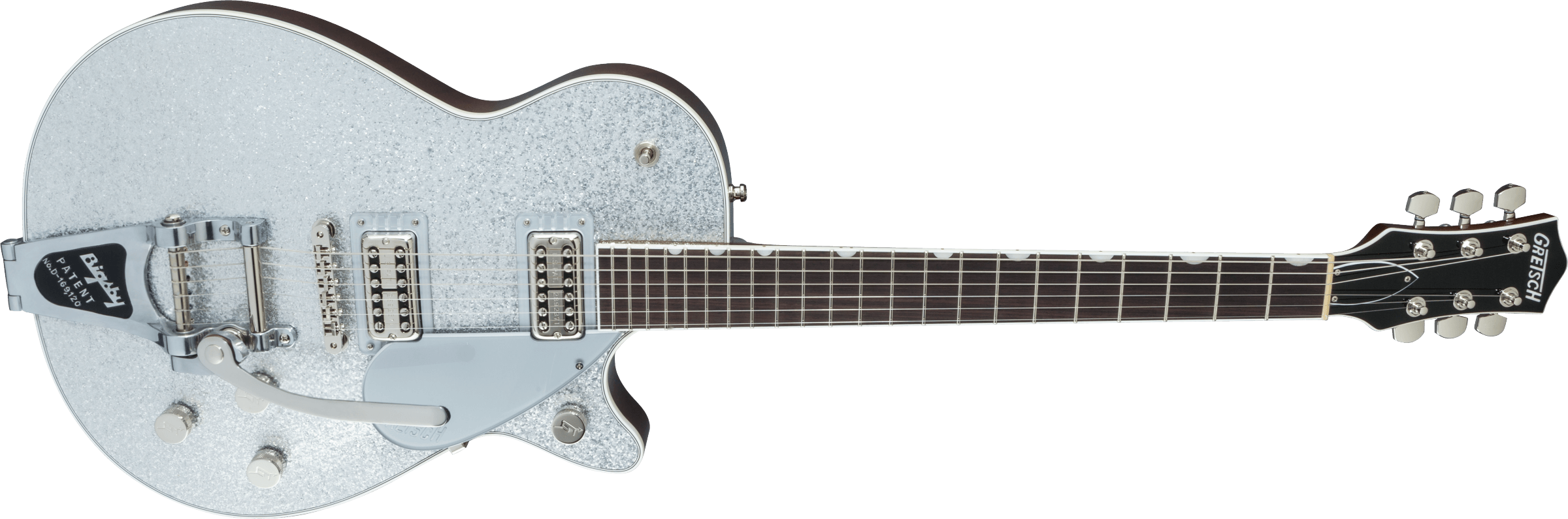 G6129T Players Edition Jet FT with Bigsby, Rosewood Fingerboard, Silver Sparkle追加画像 G6129T Players Edition Jet FT with Bigsby, Rosewood Fingerboard, Silver Sparkle追加画像