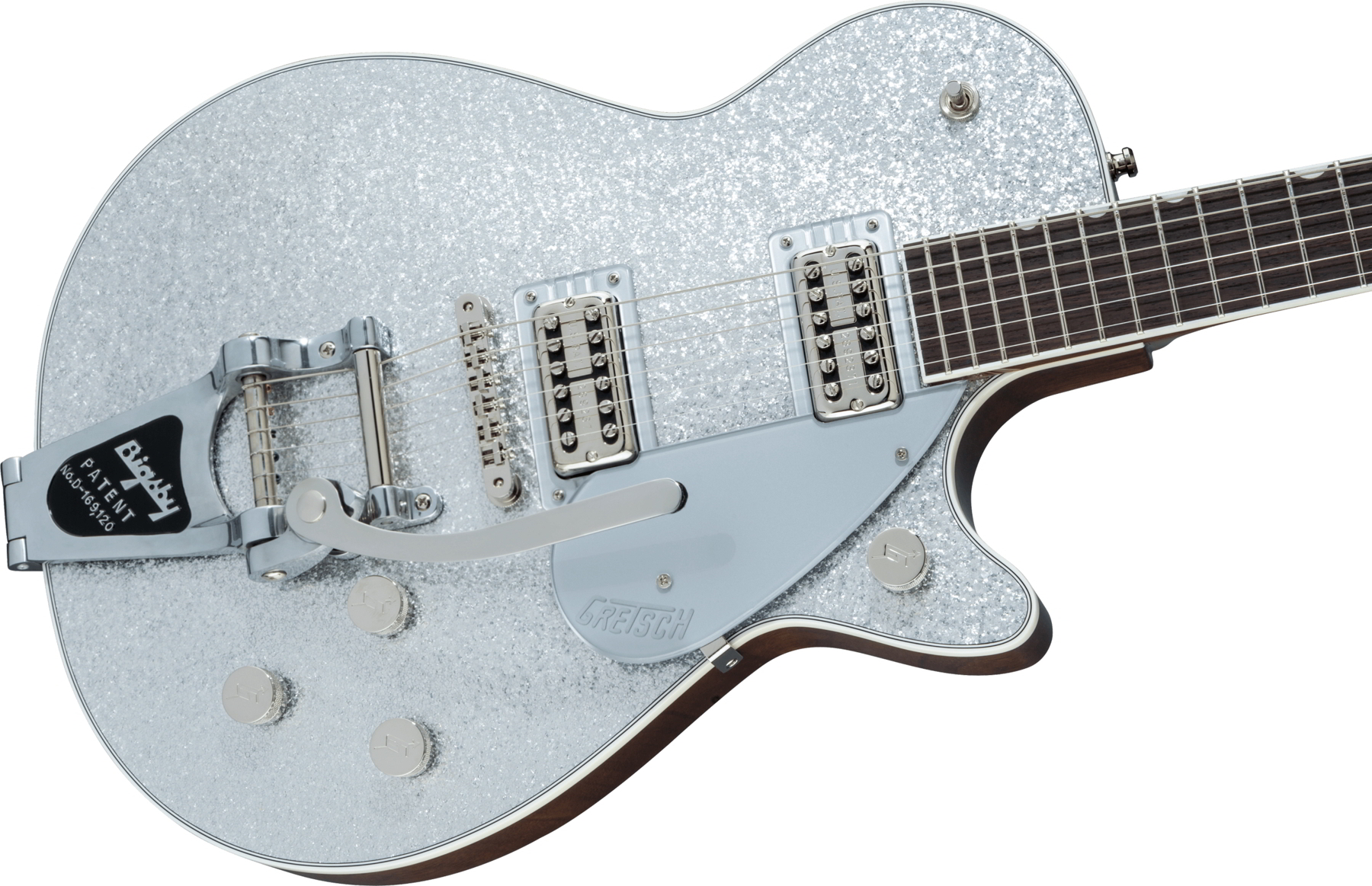G6129T Players Edition Jet FT with Bigsby, Rosewood Fingerboard, Silver Sparkle追加画像 G6129T Players Edition Jet FT with Bigsby, Rosewood Fingerboard, Silver Sparkle追加画像