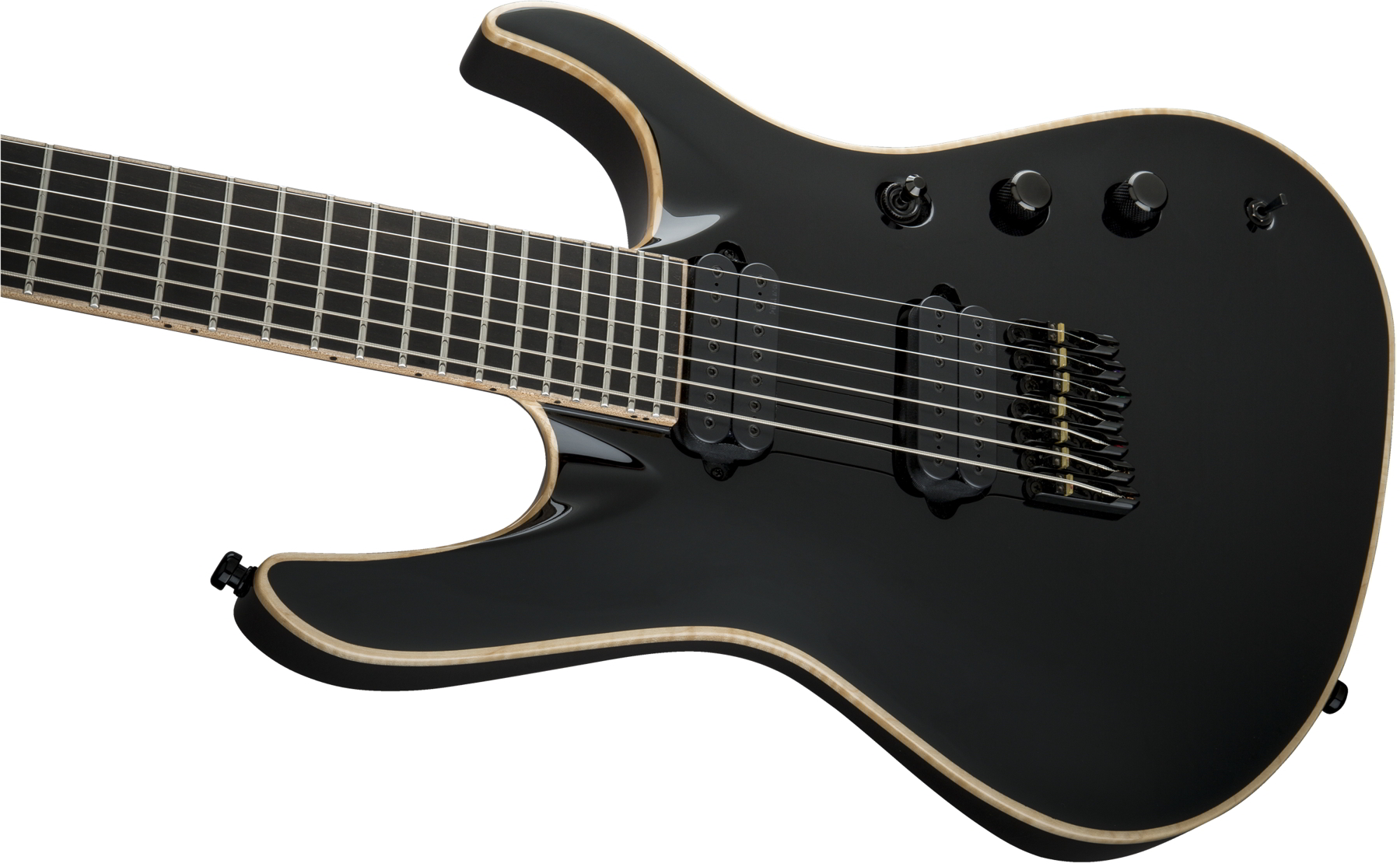 USA Signature Chris Broderick Soloist HT7, Ebony Fingerboard, Gloss Black追加画像 USA Signature Chris Broderick Soloist HT7, Ebony Fingerboard, Gloss Black追加画像