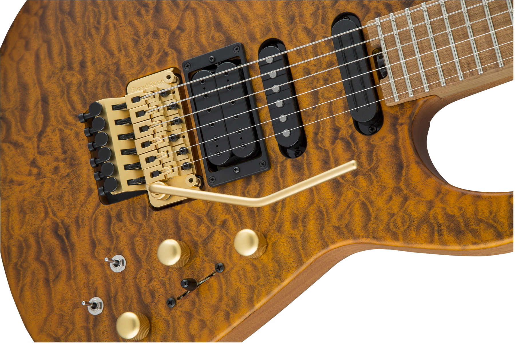 USA Signature Phil Collen PC1 Satin Stain, Caramelized Flame Maple Fingerboard, Satin Transparent Amber追加画像 USA Signature Phil Collen PC1 Satin Stain, Caramelized Flame Maple Fingerboard, Satin Transparent Amber追加画像