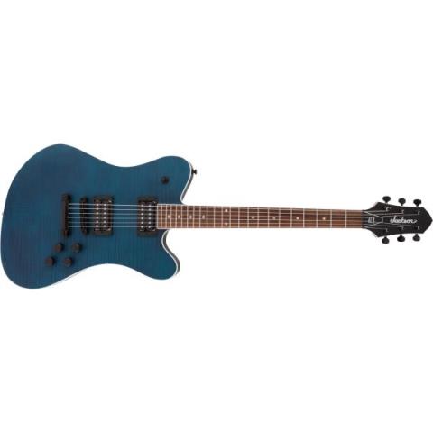 X Series Signature Mark Morton Dominion DX2FM, Laurel Fingerboard, Satin Transparent Blueサムネイル
