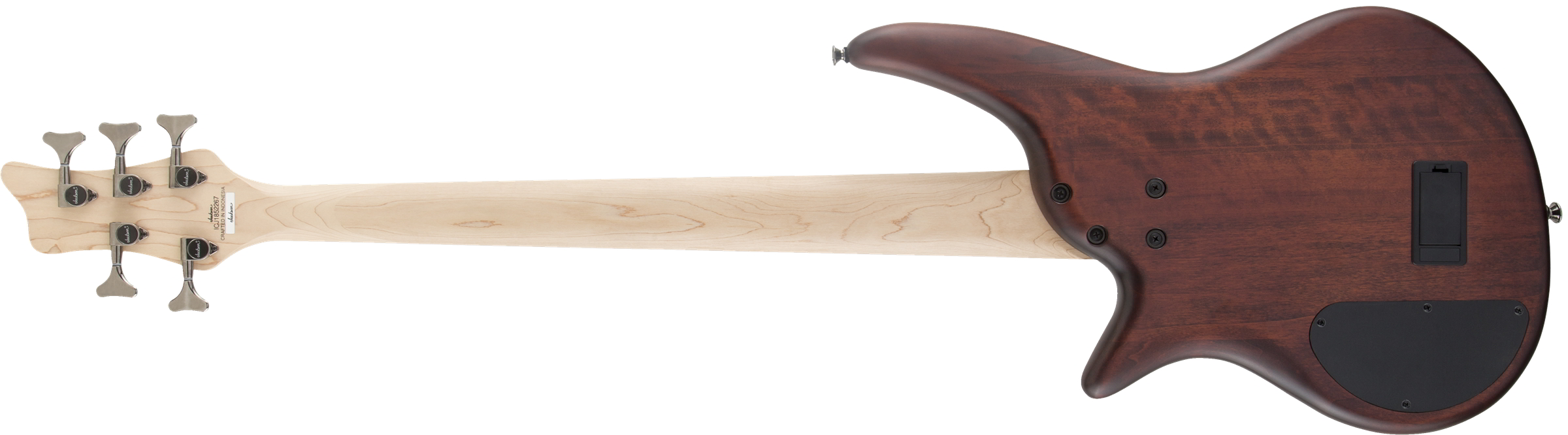 JS Series Spectra Bass JS3V, Laurel Fingerboard, Walnut Stain背面画像 JS Series Spectra Bass JS3V, Laurel Fingerboard, Walnut Stain背面画像
