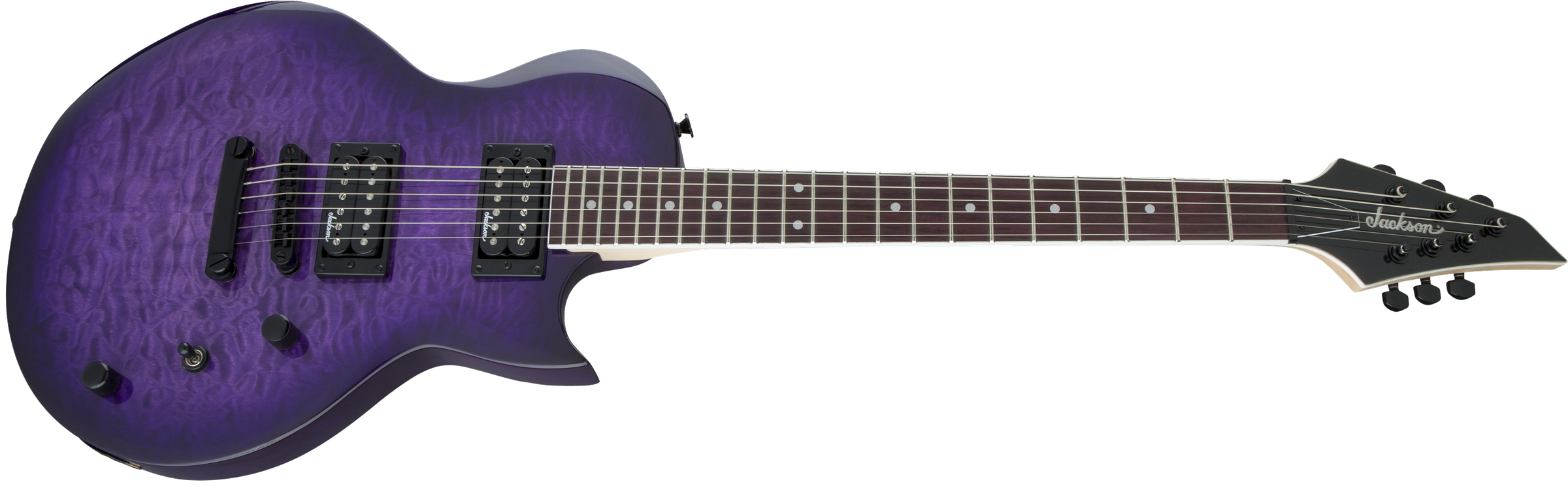 JS Series Monarkh SC JS22Q, Amaranth Fingerboard, Transparent Purple Burst追加画像 JS Series Monarkh SC JS22Q, Amaranth Fingerboard, Transparent Purple Burst追加画像
