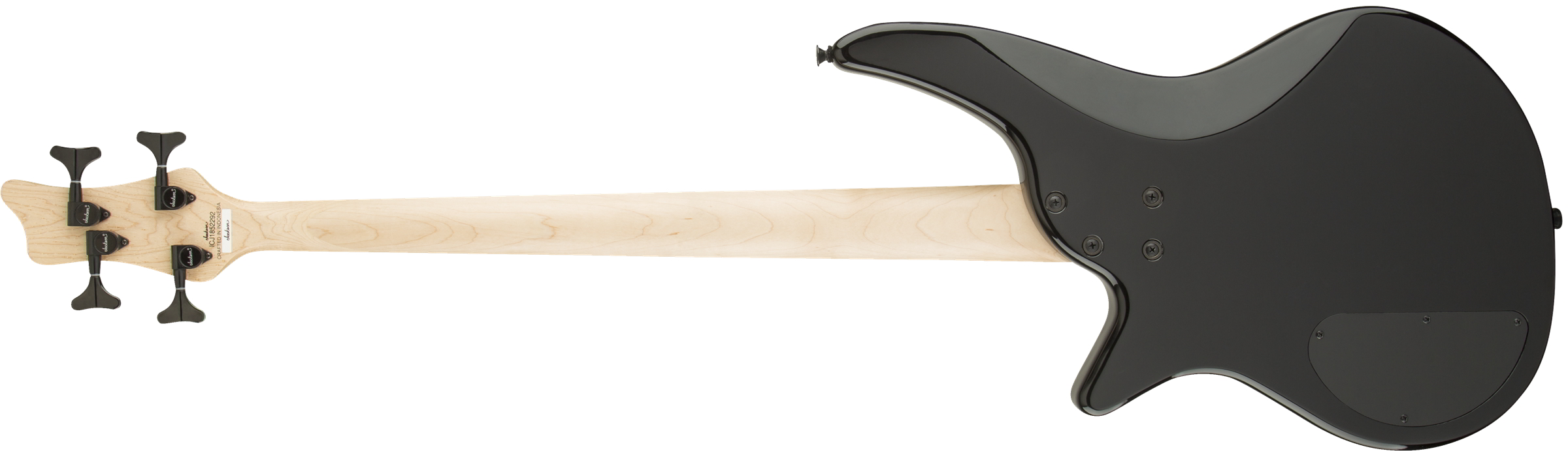 JS Series Spectra Bass JS2, Laurel Fingerboard, Gloss Black背面画像 JS Series Spectra Bass JS2, Laurel Fingerboard, Gloss Black背面画像