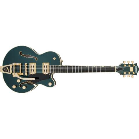 G6659TG Players Edition Broadkaster Jr. Center Block Single-Cut with String-Thru Bigsby and Gold Hardware, USA Full'Tron Pickups, Ebony Fingerboard, Cadillac Greenサムネイル
