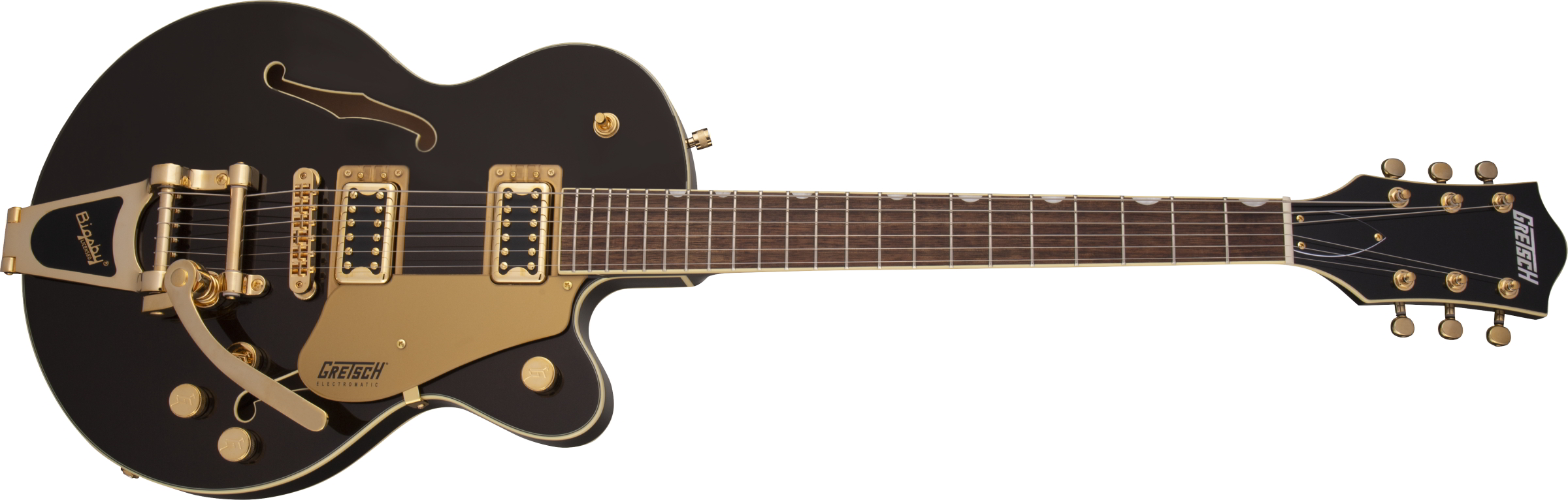 G5655TG Electromatic Center Block Jr. Single-Cut with Bigsby and Gold Hardware, Laurel Fingerboard, Black Gold追加画像 G5655TG Electromatic Center Block Jr. Single-Cut with Bigsby and Gold Hardware, Laurel Fingerboard, Black Gold追加画像