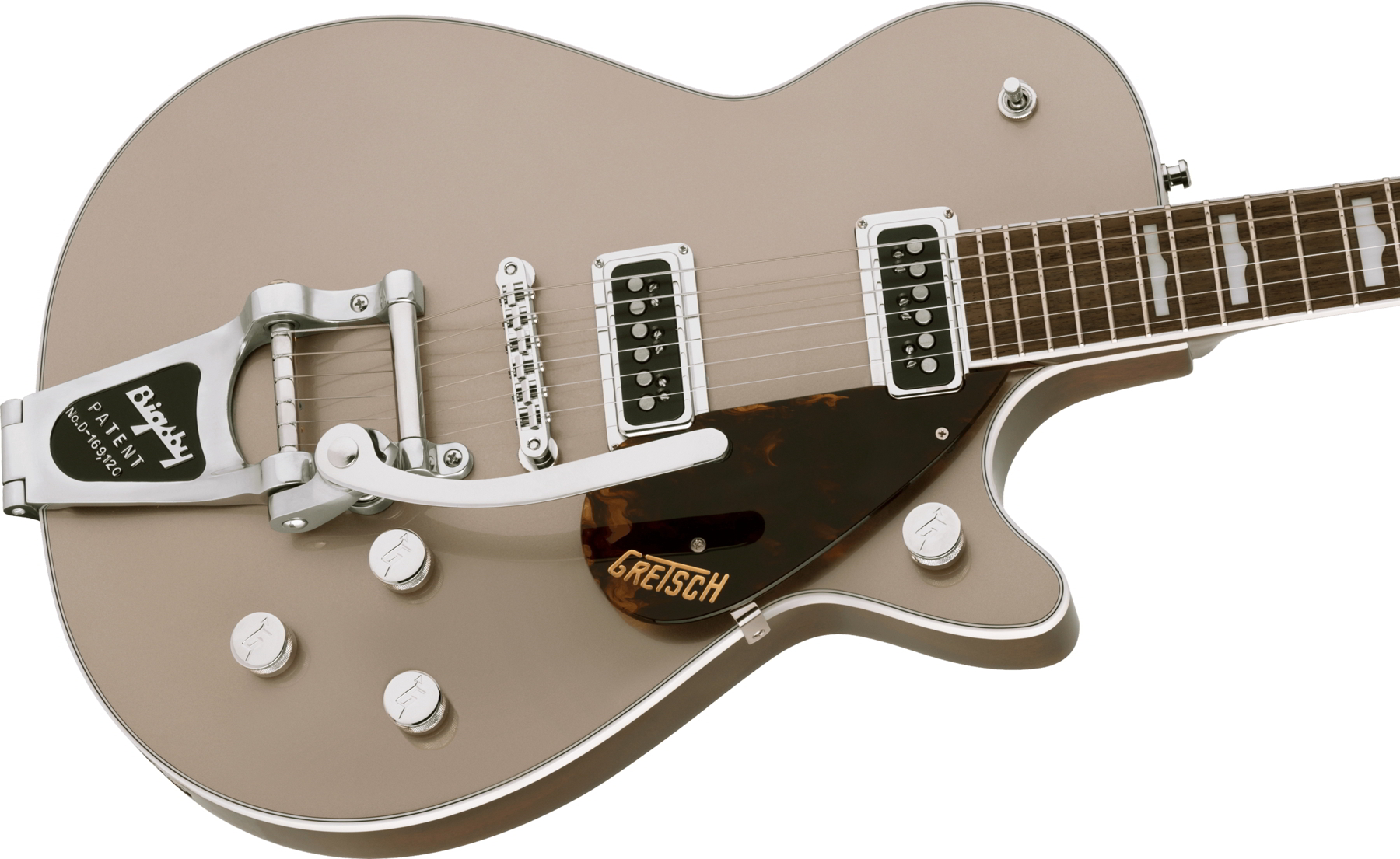 G6128T Players Edition Jet DS with Bigsby, Rosewood Fingerboard, Sahara Metallic追加画像 G6128T Players Edition Jet DS with Bigsby, Rosewood Fingerboard, Sahara Metallic追加画像