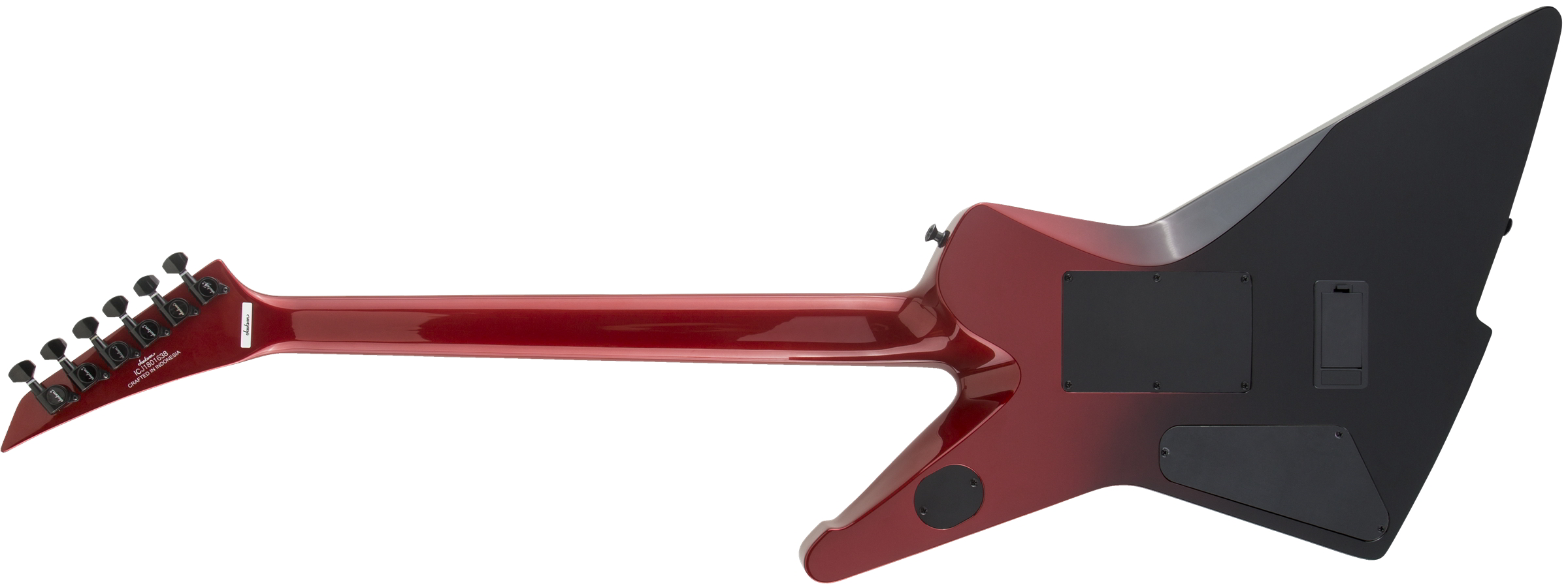 Pro Series Signature Phil Demmel Demmelition Fury PD, Laurel Fingerboard, Red Tide Fade背面画像 Pro Series Signature Phil Demmel Demmelition Fury PD, Laurel Fingerboard, Red Tide Fade背面画像