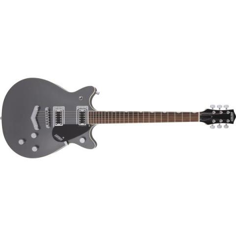 G5222 Electromatic Double Jet BT with V-Stoptail, Laurel Fingerboard, London Greyサムネイル
