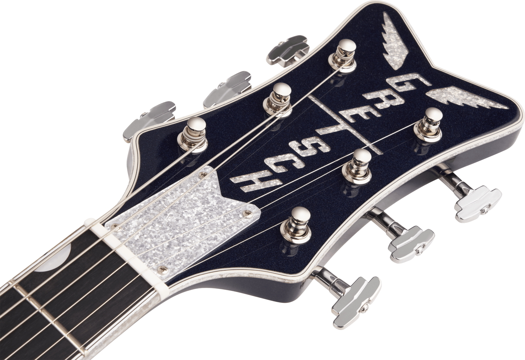 G6136T-RR Rich Robinson Signature Magpie with Bigsby, Ebony Fingerboard, Raven's Breast Blue追加画像