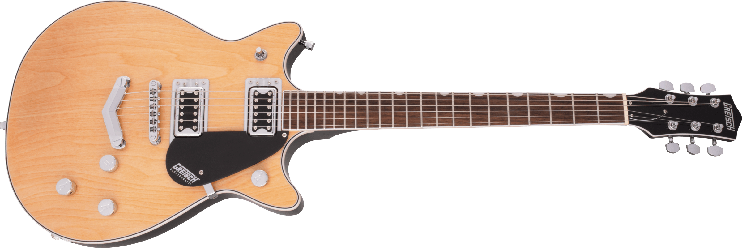 G5222 Electromatic Double Jet BT with V-Stoptail, Laurel Fingerboard, Aged Natural追加画像 G5222 Electromatic Double Jet BT with V-Stoptail, Laurel Fingerboard, Aged Natural追加画像