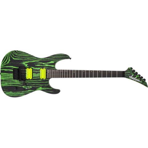 Jackson-エレキギターPro Series Dinky DK2 Ash, Ebony Fingerboard, Green Glow