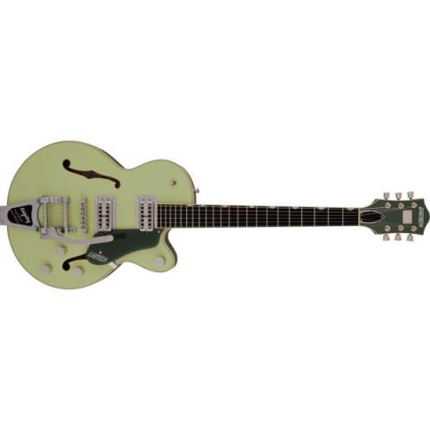 G6659T Players Edition Broadkaster Jr. Center Block Single-Cut with String-Thru Bigsby, USA Full'Tron Pickups, Ebony Fingerboard, Two-Tone Smoke Greenサムネイル