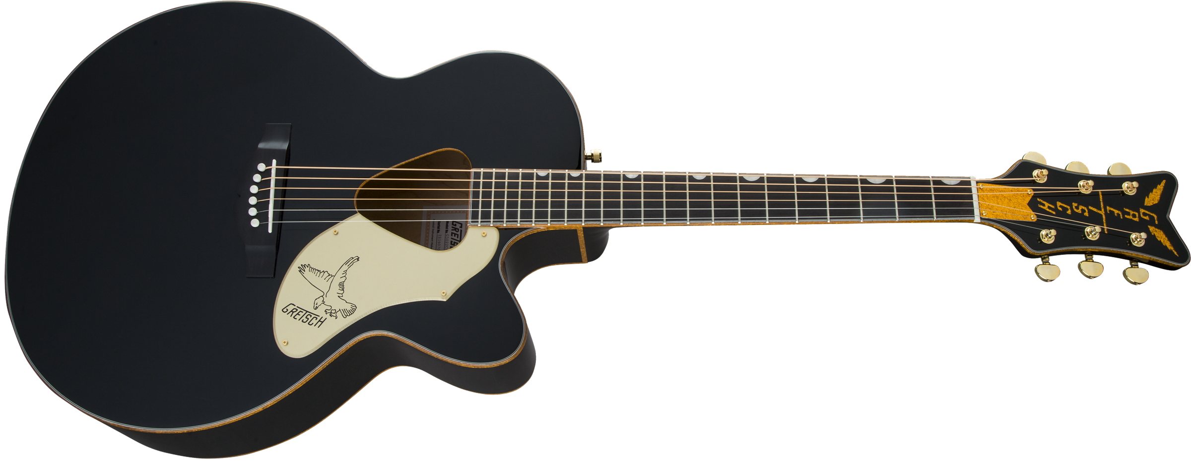 G5022CBFE Rancher Falcon Jumbo Cutaway Acoustic/Electric, Fishman Pickup System, Black追加画像 G5022CBFE Rancher Falcon Jumbo Cutaway Acoustic/Electric, Fishman Pickup System, Black追加画像