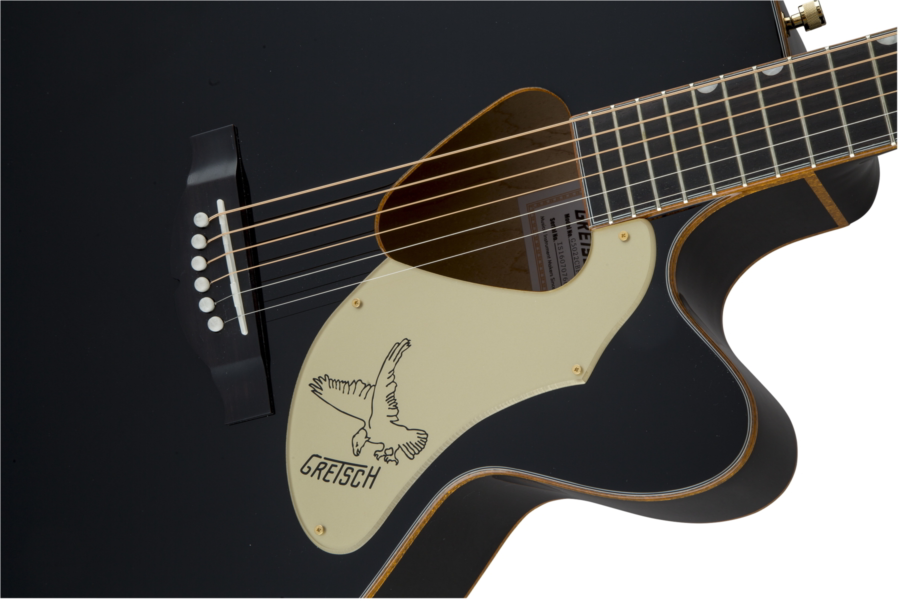 G5022CBFE Rancher Falcon Jumbo Cutaway Acoustic/Electric, Fishman Pickup System, Black追加画像 G5022CBFE Rancher Falcon Jumbo Cutaway Acoustic/Electric, Fishman Pickup System, Black追加画像