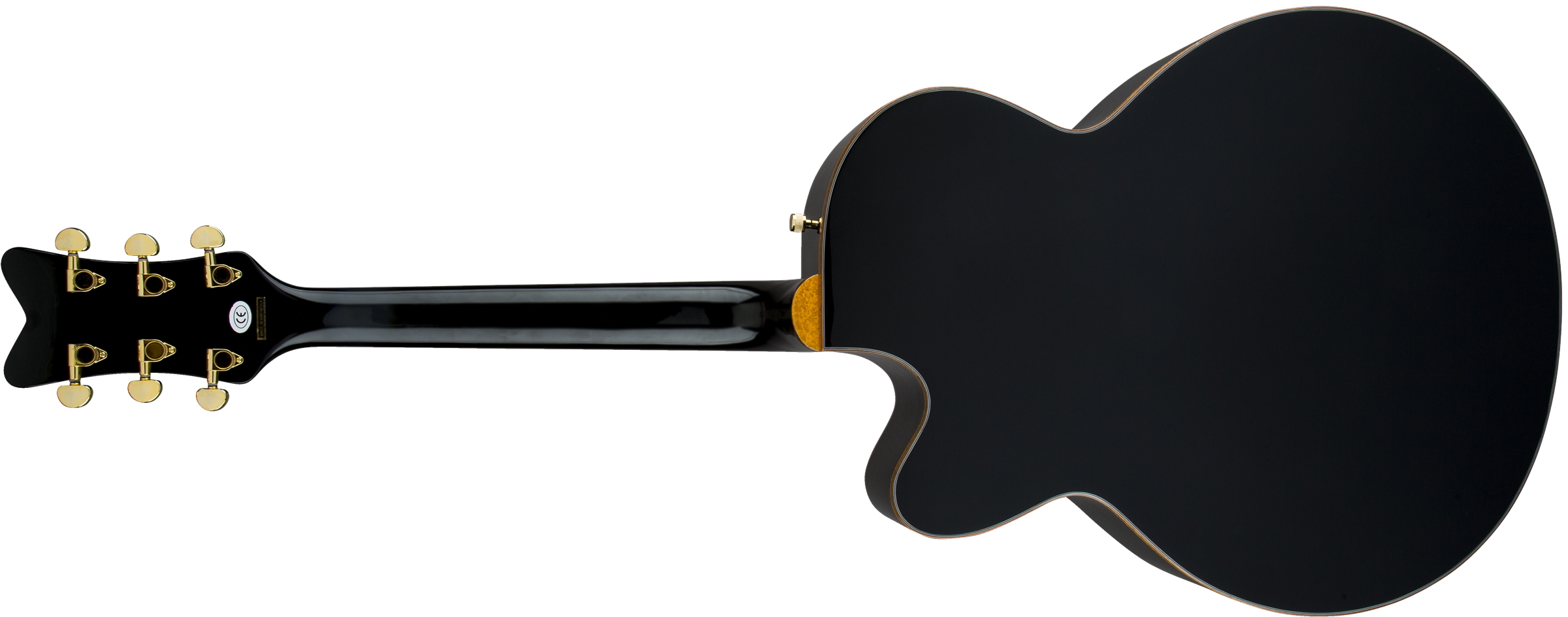 G5022CBFE Rancher Falcon Jumbo Cutaway Acoustic/Electric, Fishman Pickup System, Black背面画像 G5022CBFE Rancher Falcon Jumbo Cutaway Acoustic/Electric, Fishman Pickup System, Black背面画像