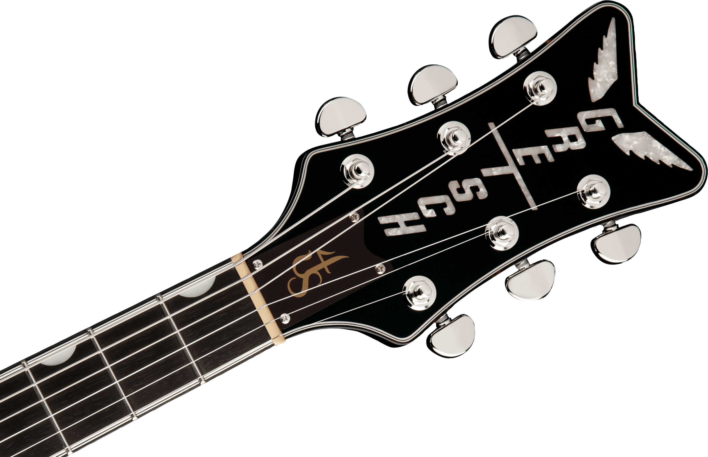 G6136-RF Richard Fortus Signature Falcon Center Block with V-Stoptail, Ebony Fingerboard, Black追加画像 G6136-RF Richard Fortus Signature Falcon Center Block with V-Stoptail, Ebony Fingerboard, Black追加画像