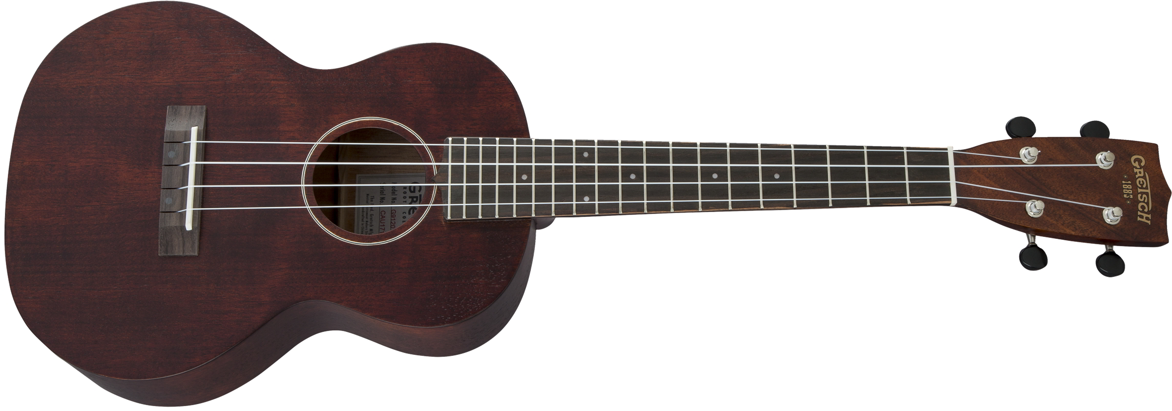 G9120 Tenor Standard Ukulele with Gig Bag, Ovangkol Fingerboard, Vintage Mahogany Stain追加画像 G9120 Tenor Standard Ukulele with Gig Bag, Ovangkol Fingerboard, Vintage Mahogany Stain追加画像