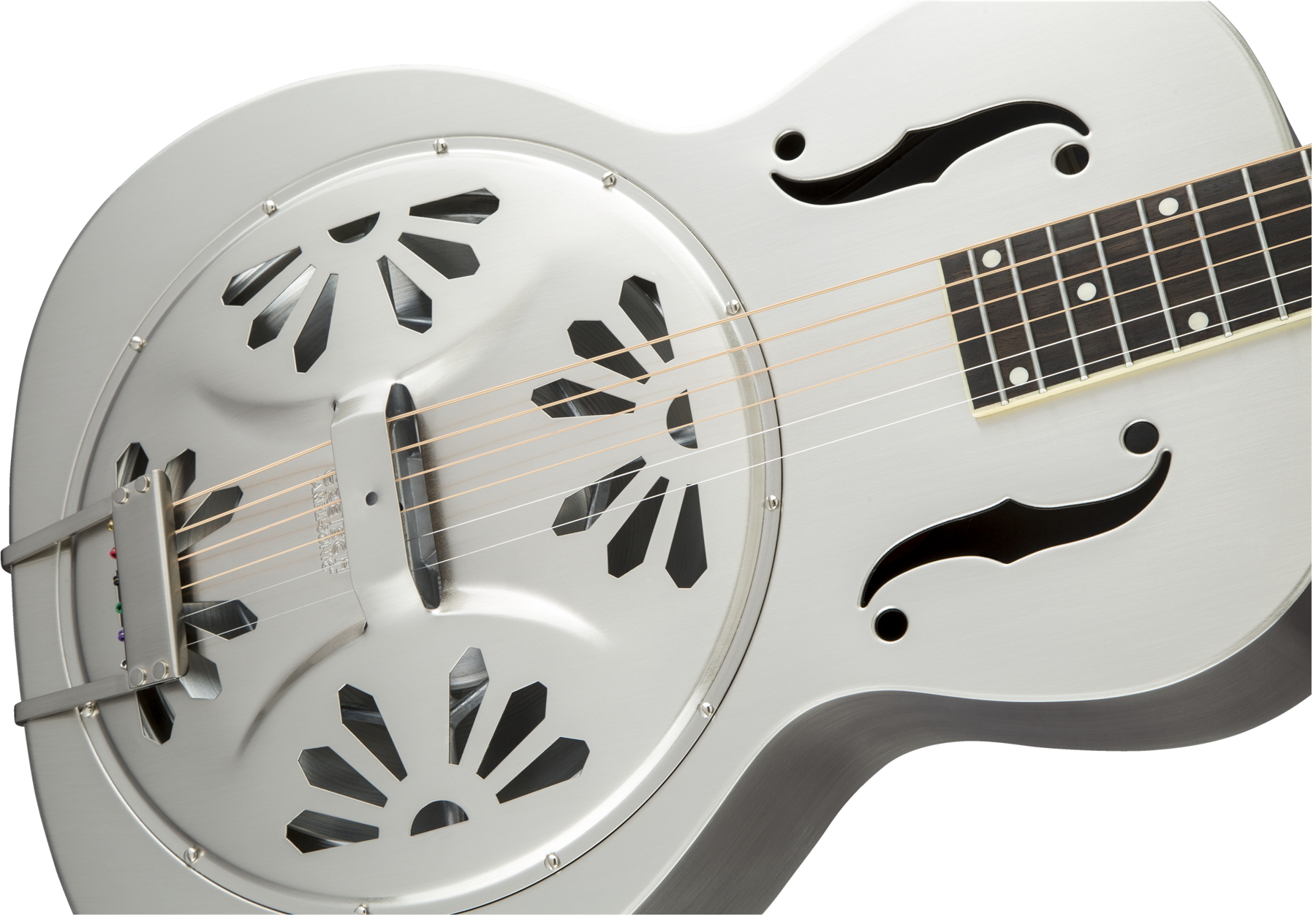 G9221 Bobtail Steel Round-Neck A.E., Steel Body Spider Cone Resonator Guitar, Fishman Nashville Resonator Pickup追加画像 G9221 Bobtail Steel Round-Neck A.E., Steel Body Spider Cone Resonator Guitar, Fishman Nashville Resonator Pickup追加画像