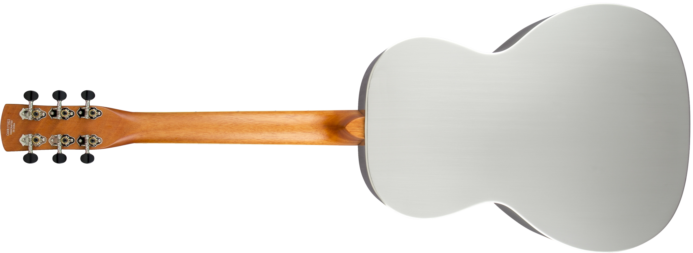G9221 Bobtail Steel Round-Neck A.E., Steel Body Spider Cone Resonator Guitar, Fishman Nashville Resonator Pickup背面画像 G9221 Bobtail Steel Round-Neck A.E., Steel Body Spider Cone Resonator Guitar, Fishman Nashville Resonator Pickup背面画像