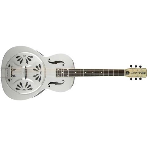 GRETSCH

G9221 Bobtail Steel Round-Neck A.E., Steel Body Spider Cone Resonator Guitar, Fishman Nashville Resonator Pickup