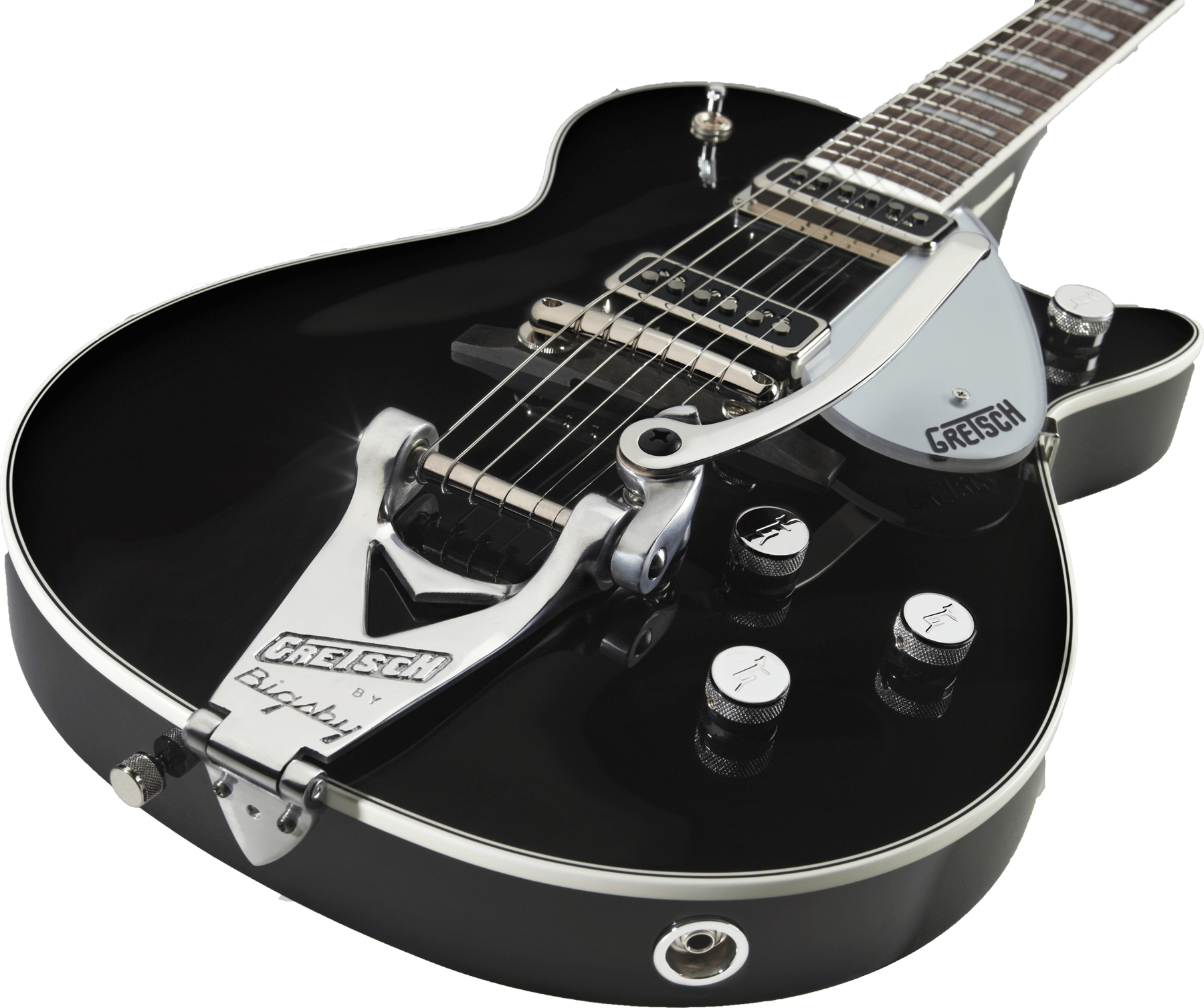 G6128T-GH George Harrison Signature Duo Jet with Bigsby, Rosewood Fingerboard, Black追加画像 G6128T-GH George Harrison Signature Duo Jet with Bigsby, Rosewood Fingerboard, Black追加画像