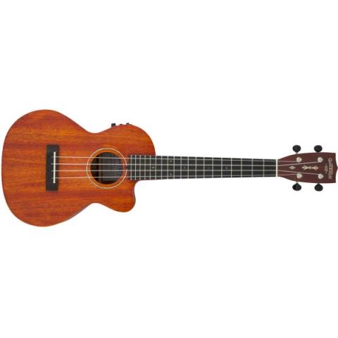 G9121 A.C.E. Tenor Ukulele with Gig Bag, Ovangkol Fingerboard, Acoustic-Cutaway-Electric, Fishman Kula Pickup, Honey Mahogany Stainサムネイル