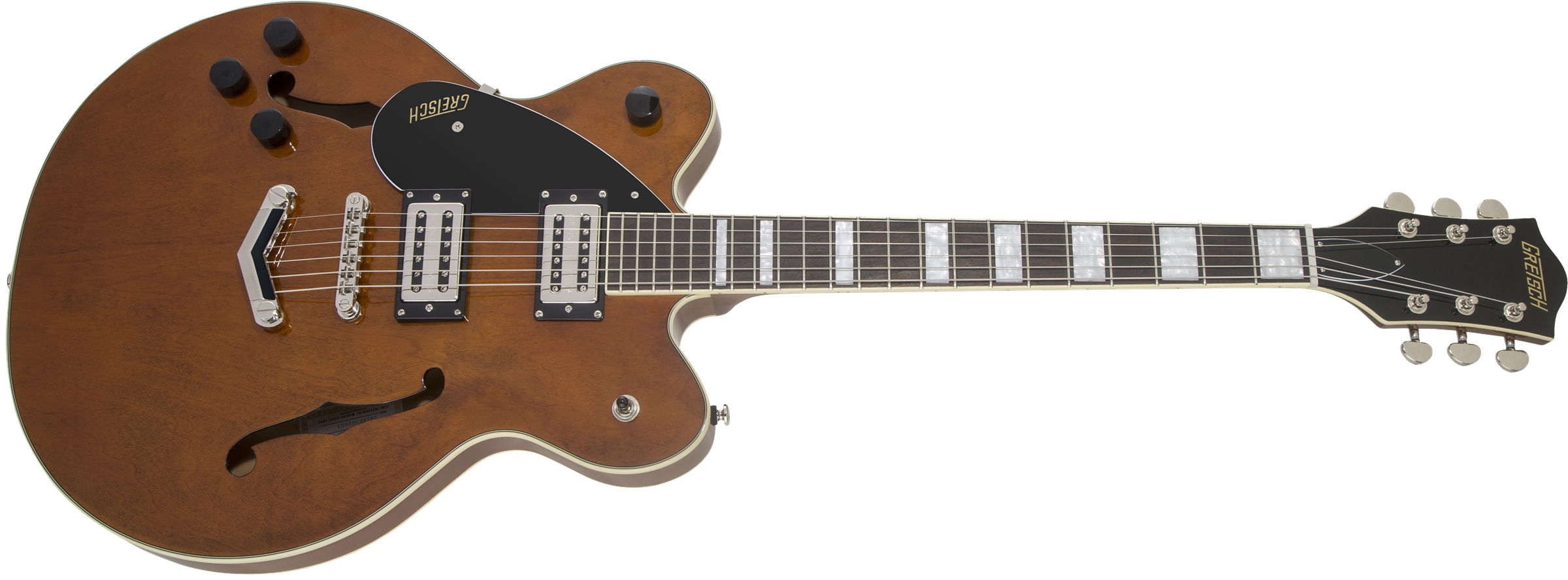 G2622LH Streamliner Center Block with V-Stoptail, Left-Handed, Laurel Fingerboard, Broad'Tron BT-2S Pickups, Single Barrel追加画像 G2622LH Streamliner Center Block with V-Stoptail, Left-Handed, Laurel Fingerboard, Broad'Tron BT-2S Pickups, Single Barrel追加画像