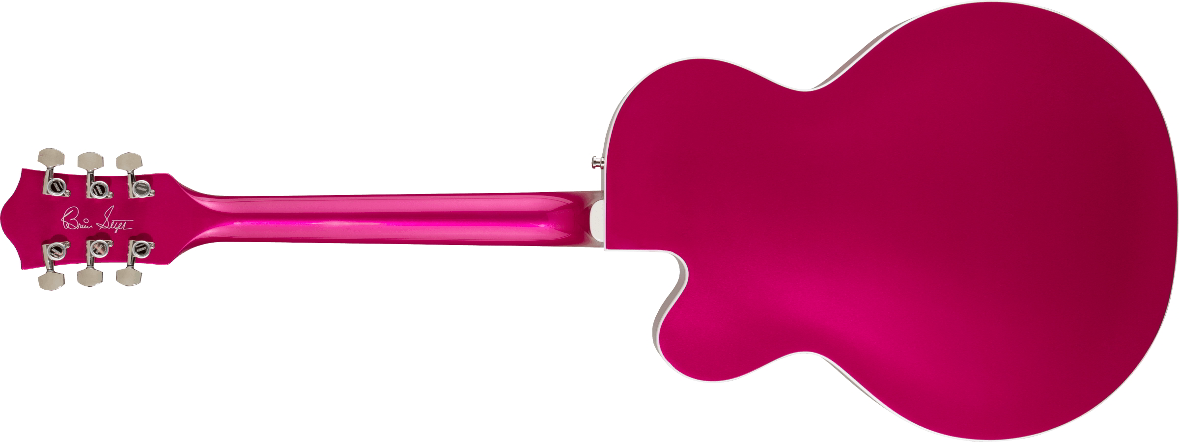 G6120T-HR Brian Setzer Signature Hot Rod Hollow Body with Bigsby, Rosewood Fingerboard, Candy Magenta追加画像 G6120T-HR Brian Setzer Signature Hot Rod Hollow Body with Bigsby, Rosewood Fingerboard, Candy Magenta追加画像
