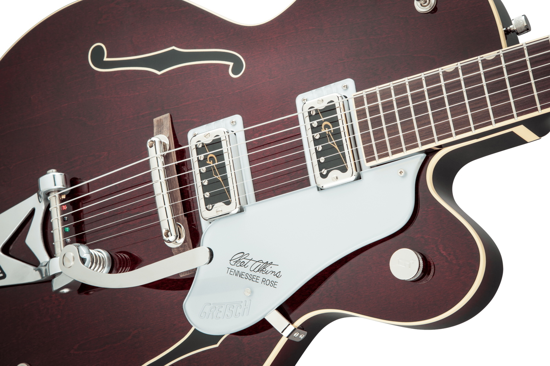 G6119T-62 Vintage Select Edition '62 Tennessee Rose™ Hollow Body with Bigsby®, TV Jones®, Dark Cherry Stain追加画像