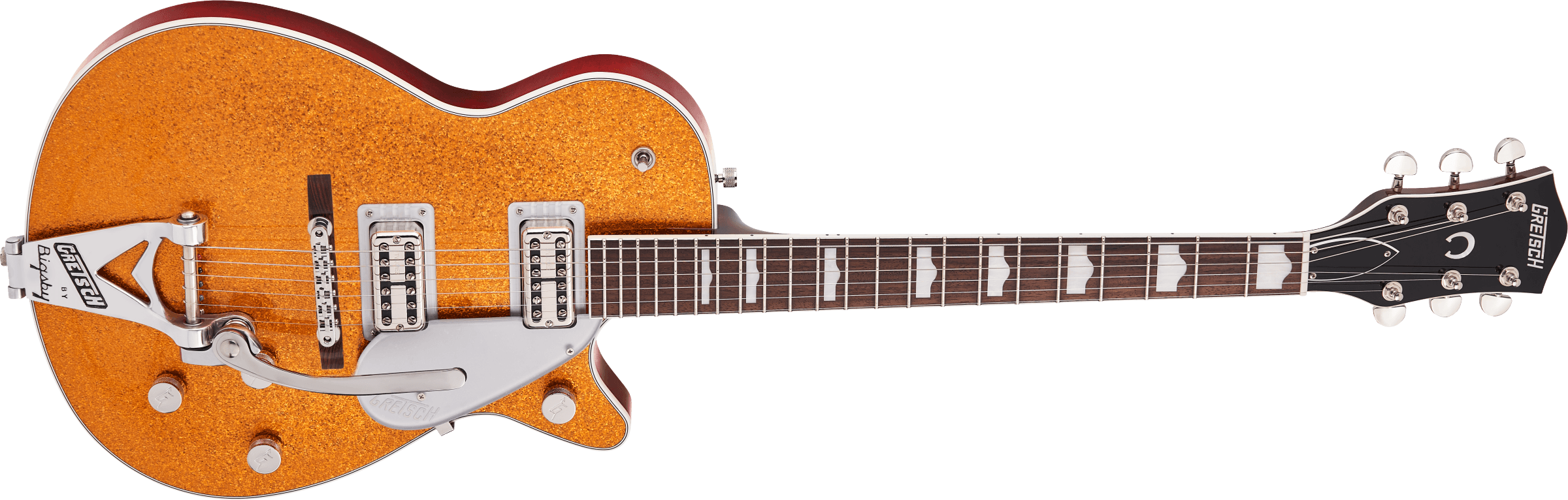 G6129T-89 Vintage Select ‘89 Sparkle Jet with Bigsby, Rosewood Fingerboard, Gold Sparkle追加画像 G6129T-89 Vintage Select ‘89 Sparkle Jet with Bigsby, Rosewood Fingerboard, Gold Sparkle追加画像