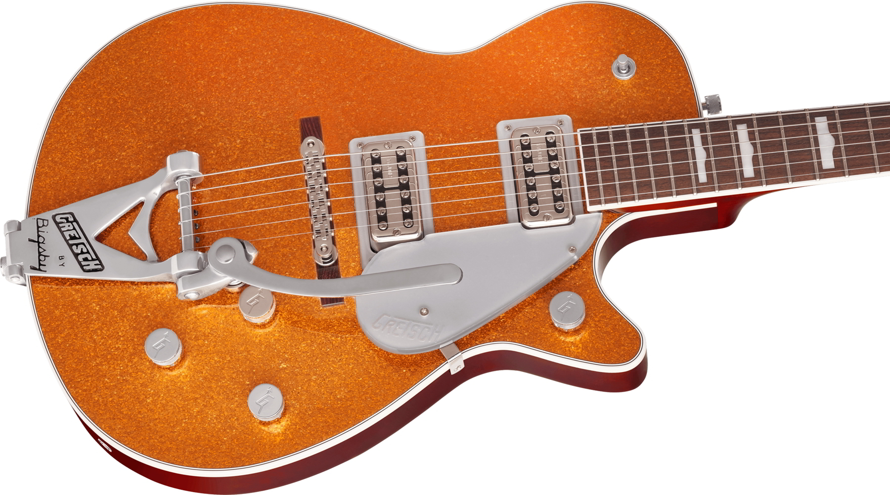 G6129T-89 Vintage Select ‘89 Sparkle Jet with Bigsby, Rosewood Fingerboard, Gold Sparkle追加画像 G6129T-89 Vintage Select ‘89 Sparkle Jet with Bigsby, Rosewood Fingerboard, Gold Sparkle追加画像