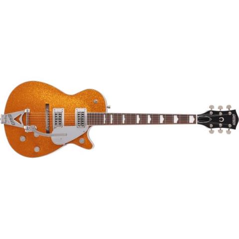 G6129T-89 Vintage Select ‘89 Sparkle Jet with Bigsby, Rosewood Fingerboard, Gold Sparkleサムネイル
