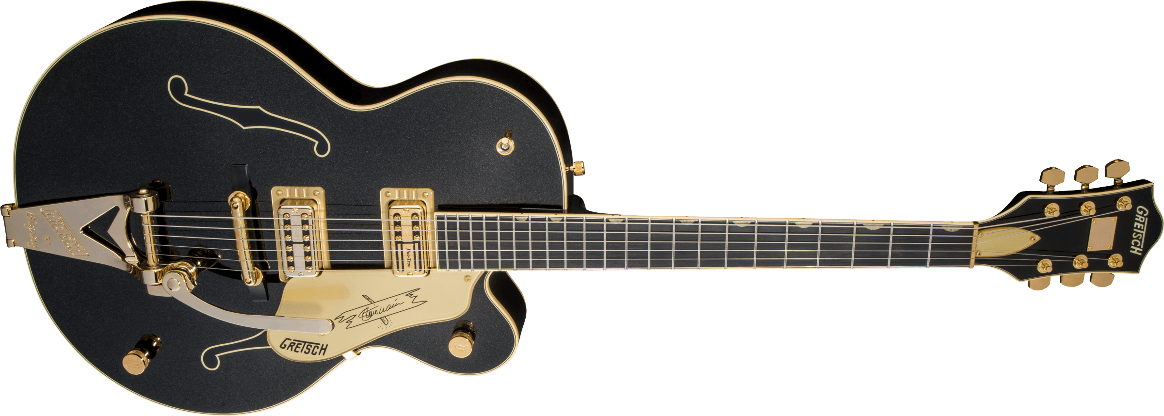 G6120T-SW Steve Wariner Signature Nashville Gentleman with Bigsby, Ebony Fingerboard, Magic Black追加画像 G6120T-SW Steve Wariner Signature Nashville Gentleman with Bigsby, Ebony Fingerboard, Magic Black追加画像