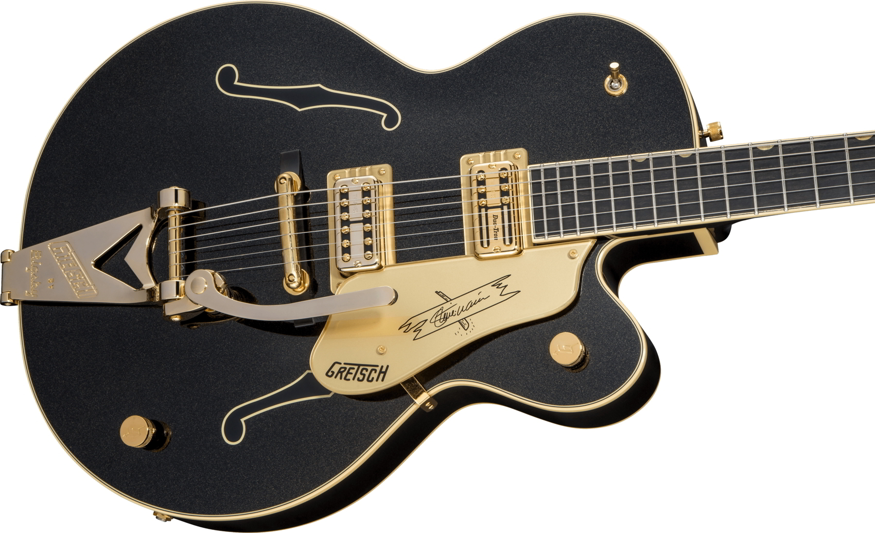 G6120T-SW Steve Wariner Signature Nashville Gentleman with Bigsby, Ebony Fingerboard, Magic Black追加画像 G6120T-SW Steve Wariner Signature Nashville Gentleman with Bigsby, Ebony Fingerboard, Magic Black追加画像