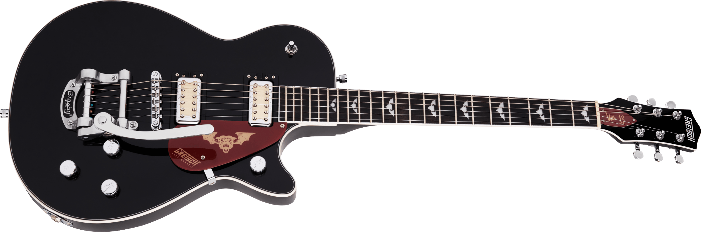 G5230T Nick 13 Signature Electromatic Tiger Jet with Bigsby, Laurel Fingerboard, Black追加画像 G5230T Nick 13 Signature Electromatic Tiger Jet with Bigsby, Laurel Fingerboard, Black追加画像