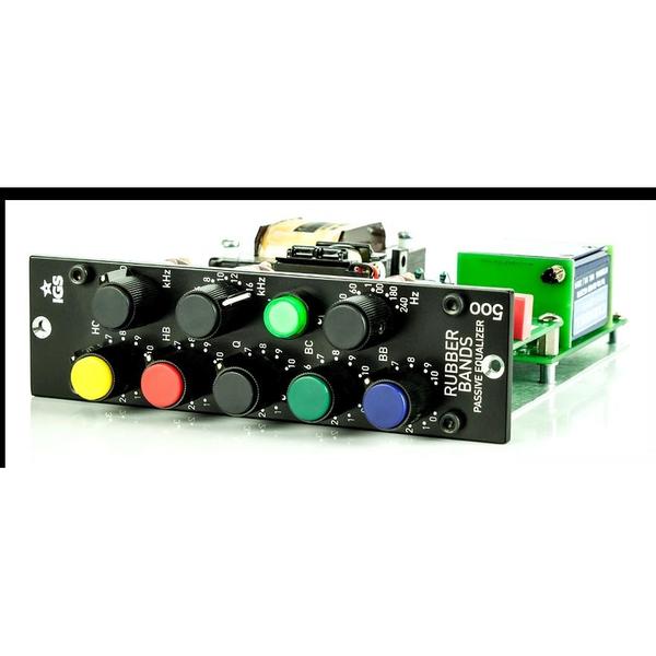 IGS Audio-500シリーズ対応パラメトリックEQRubber Bands 500